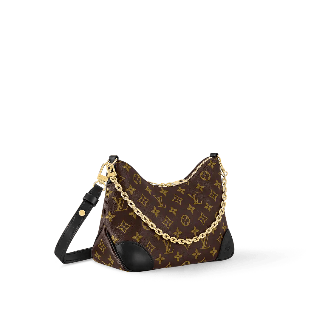 Designer - Inspired Monogram Shoulder Bag with Chain Strap – 1686 - Lotshop.pk