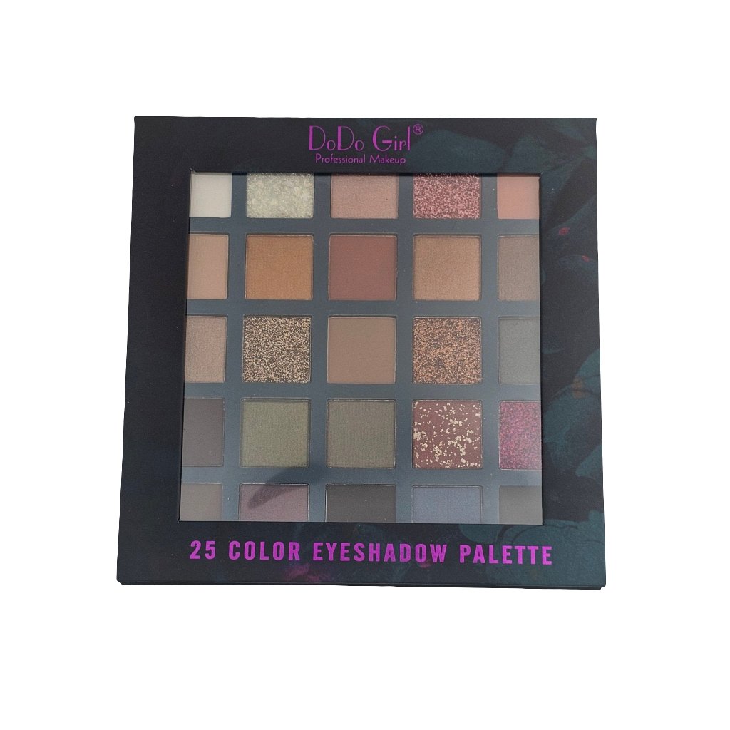 DoDo Girl Professional Makeup 25 Color Eyeshadow Palette - Lotshop.pk