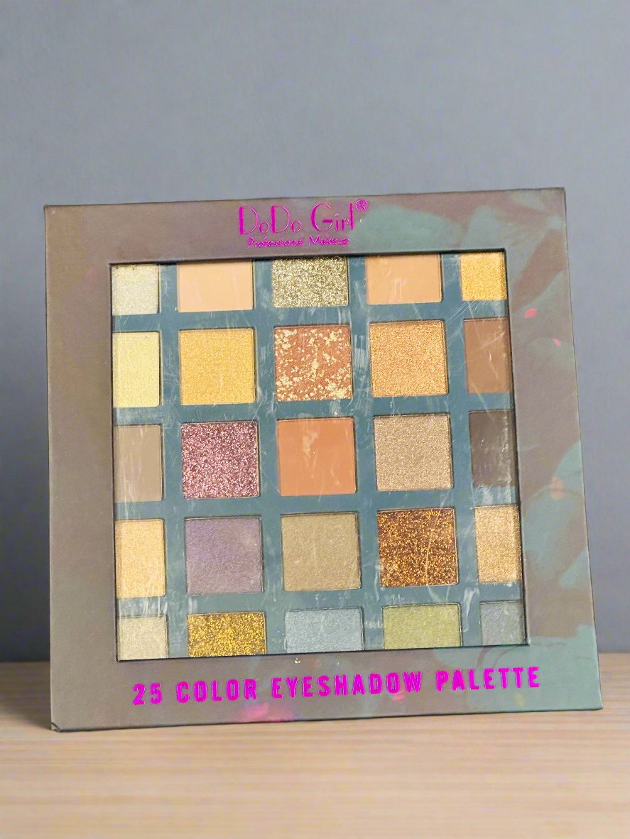 DoDo Girl Professional Makeup 25 Color Eyeshadow Palette - Lotshop.pk