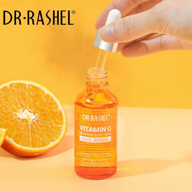 Dr Rashel Vitamin C Brightening & Anti - Aging Face Serum 50ml – Revitalize Your Skin - Lotshop.pk