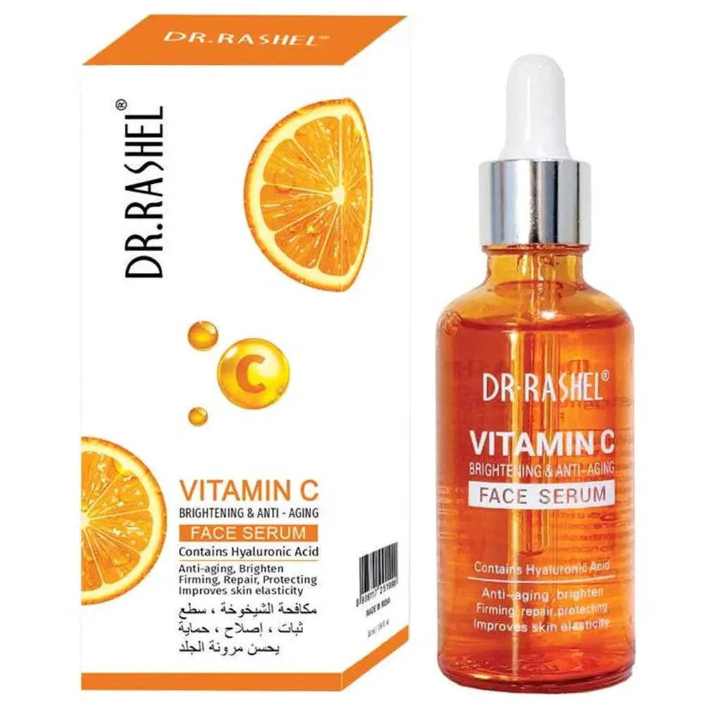 Dr Rashel Vitamin C Brightening &amp; Anti - Aging Face Serum 50ml – Revitalize Your Skin - Lotshop.pk