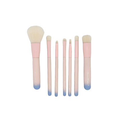 Dream Maker 7PCS Professional Makeup Brushes Set with Pink Iron Box – Perfect for Flawless Beauty - Lotshop.pk