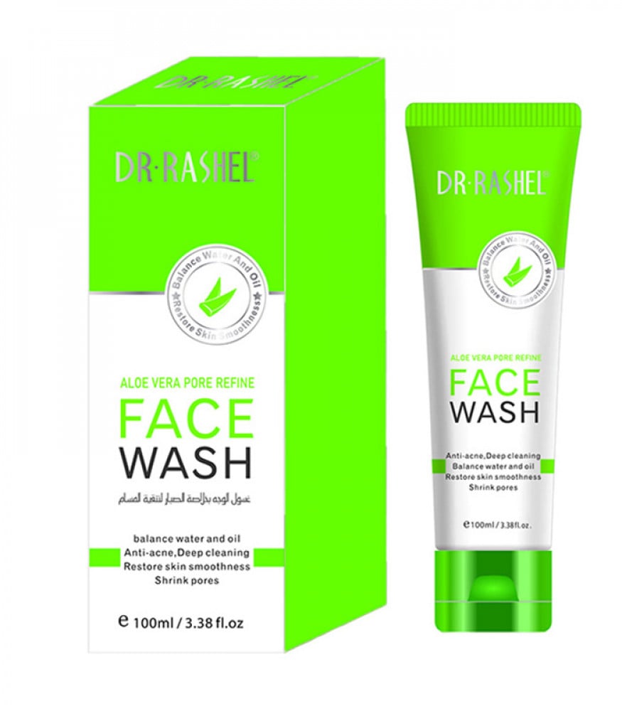 DR.RASHEL Aloe Vera Pore Refine FACE WASH 100g - Lotshop.pk