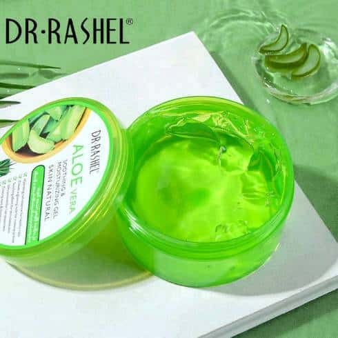 Dr.Rashel Aloe Vera Soothing & Moisturizing Gel 300gm - Lotshop.pk