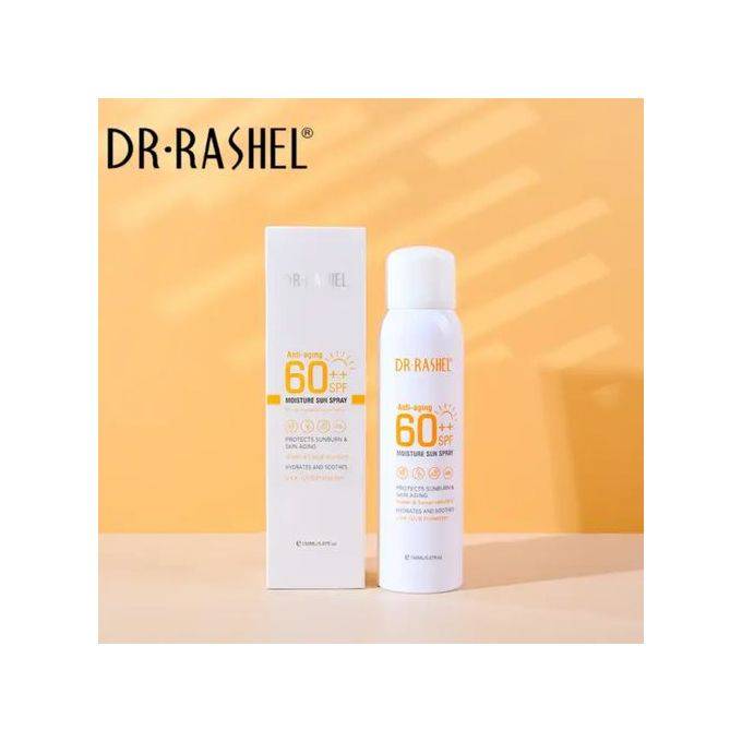 DR.RASHEL Anti Aging and Moisture Sun Spray SPF 60++ - Lotshop.pk