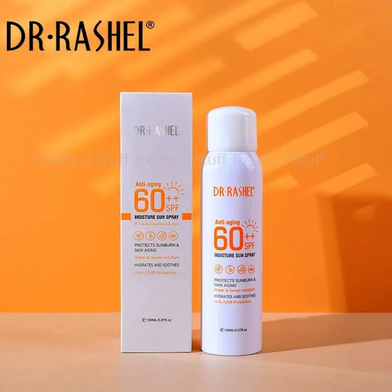 DR.RASHEL Anti - Aging and Moisture Sun Spray SPF 60++ – Ultimate Sun Protection &amp; Hydration - Lotshop.pk