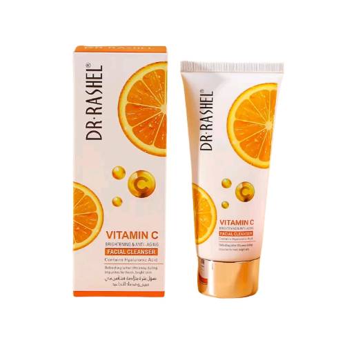 DR.RASHEL Anti Aging Deep Cleansing Vitamin C Facial Cleanser 80 ml at Lotshop.pk