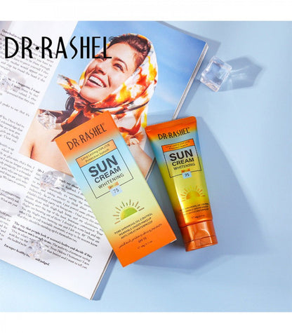 DR.RASHEL SUN Cream Whitening SPF+++ 75 - Lotshop.pk