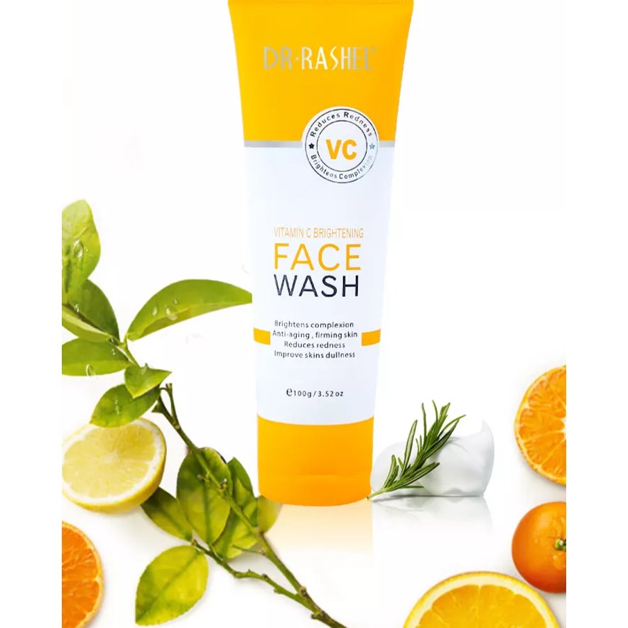 DR.RASHEL Vitamin C Brightening FACE WASH 100g - Lotshop.pk