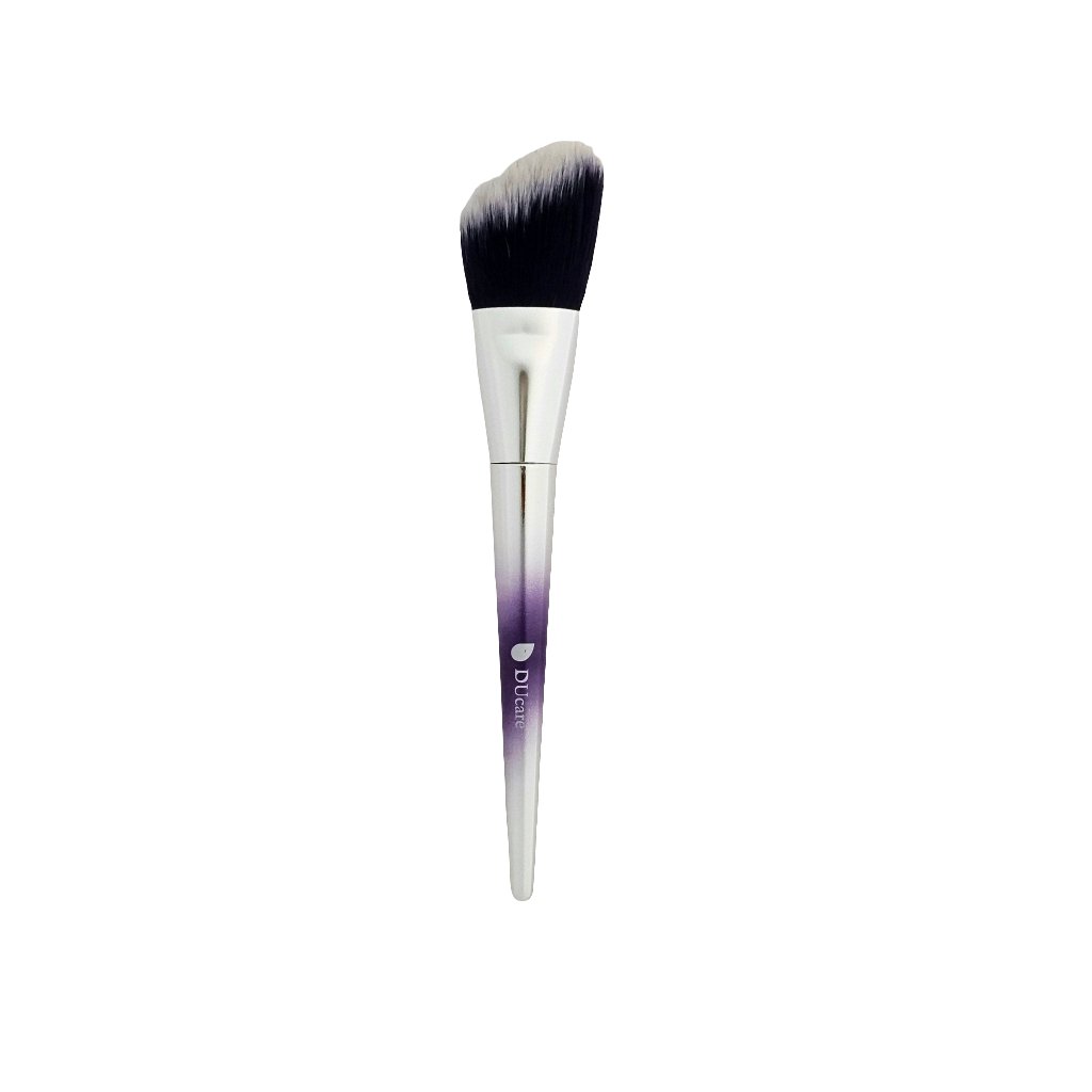 DUcare Angled Gradient Handle Powder/Contour Brush – Precision Contouring & Blending - Lotshop.pk