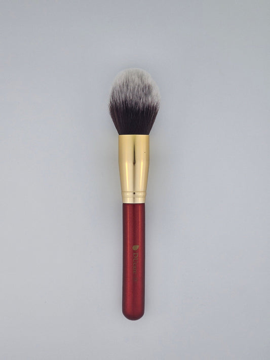 DUcare Classic Red Powder Brush – Luxurious Softness for Flawless Finish - Lotshop.pk