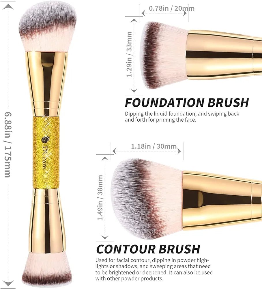 DUcare Duo Glitter Makeup Brushes - Lotshop.pk