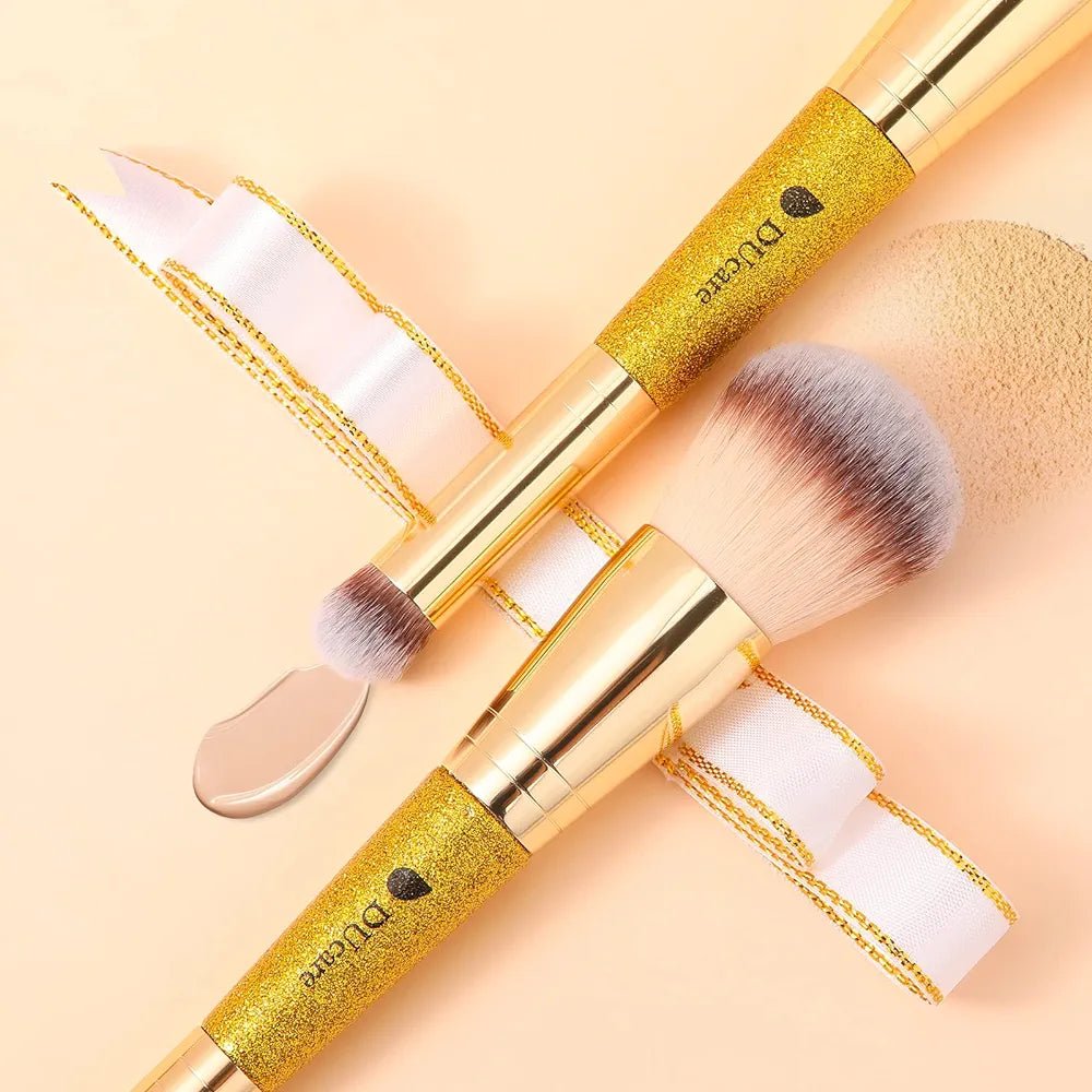 DUcare Duo Glitter Makeup Brushes - Lotshop.pk