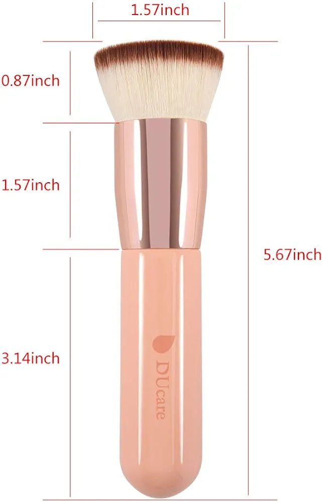 DUcare Kabuki Flat Foundation Makeup Brush Available at Lotshop.pk