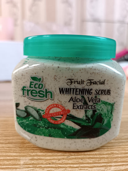 Eco fresh whitening scrub 300ml at Lotshop.pk