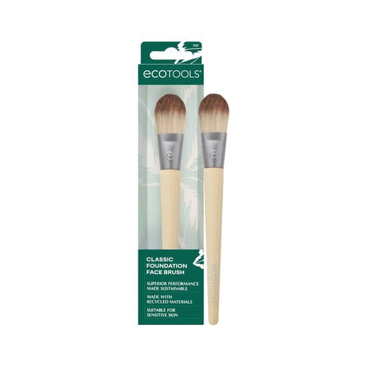 🌿 EcoTools Classic Foundation Brush – Smooth, Flawless Coverage - Lotshop.pk