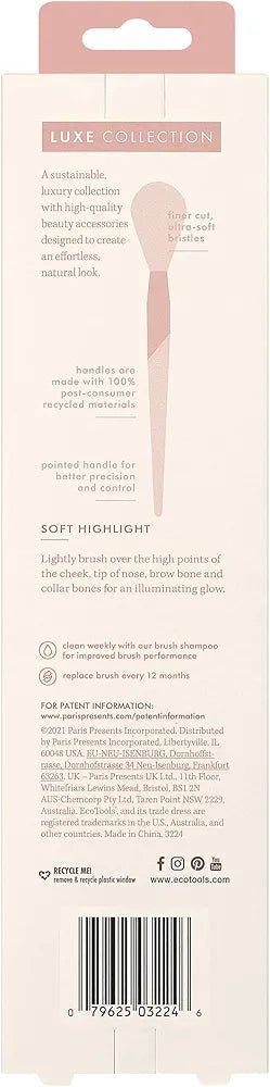 EcoTools Luxe Collection Soft Highlight Brush - Lotshop.pk