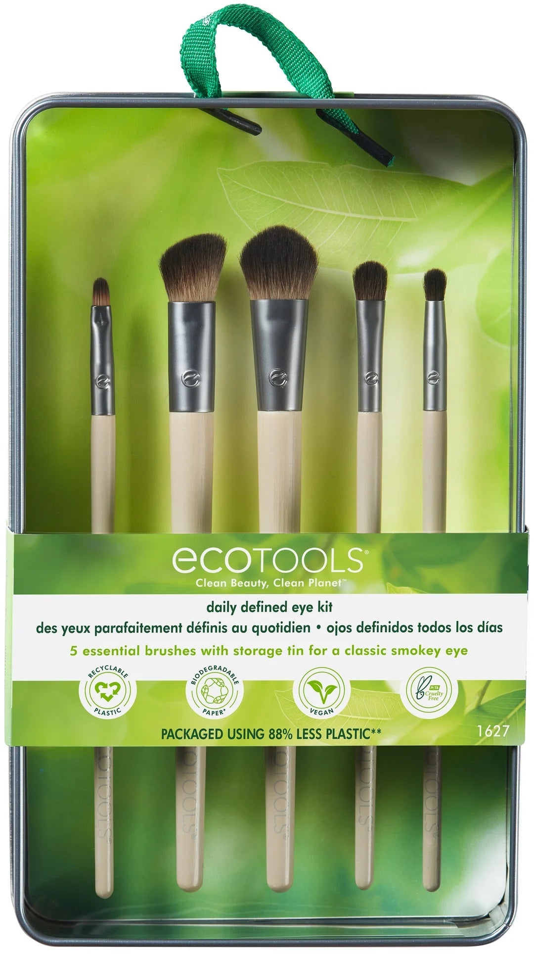 ECOTOOLS USA Daily Defined Eye Kit Brush Set – Professional Eye Makeup Brushes - Lotshop.pk