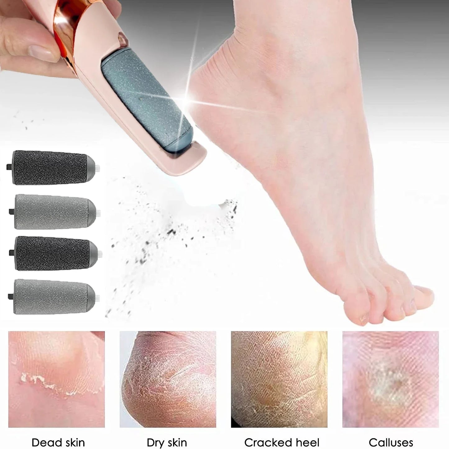 Electronic Foot Grinder – Rechargeable Pedicure Tool Buy Online pakistan