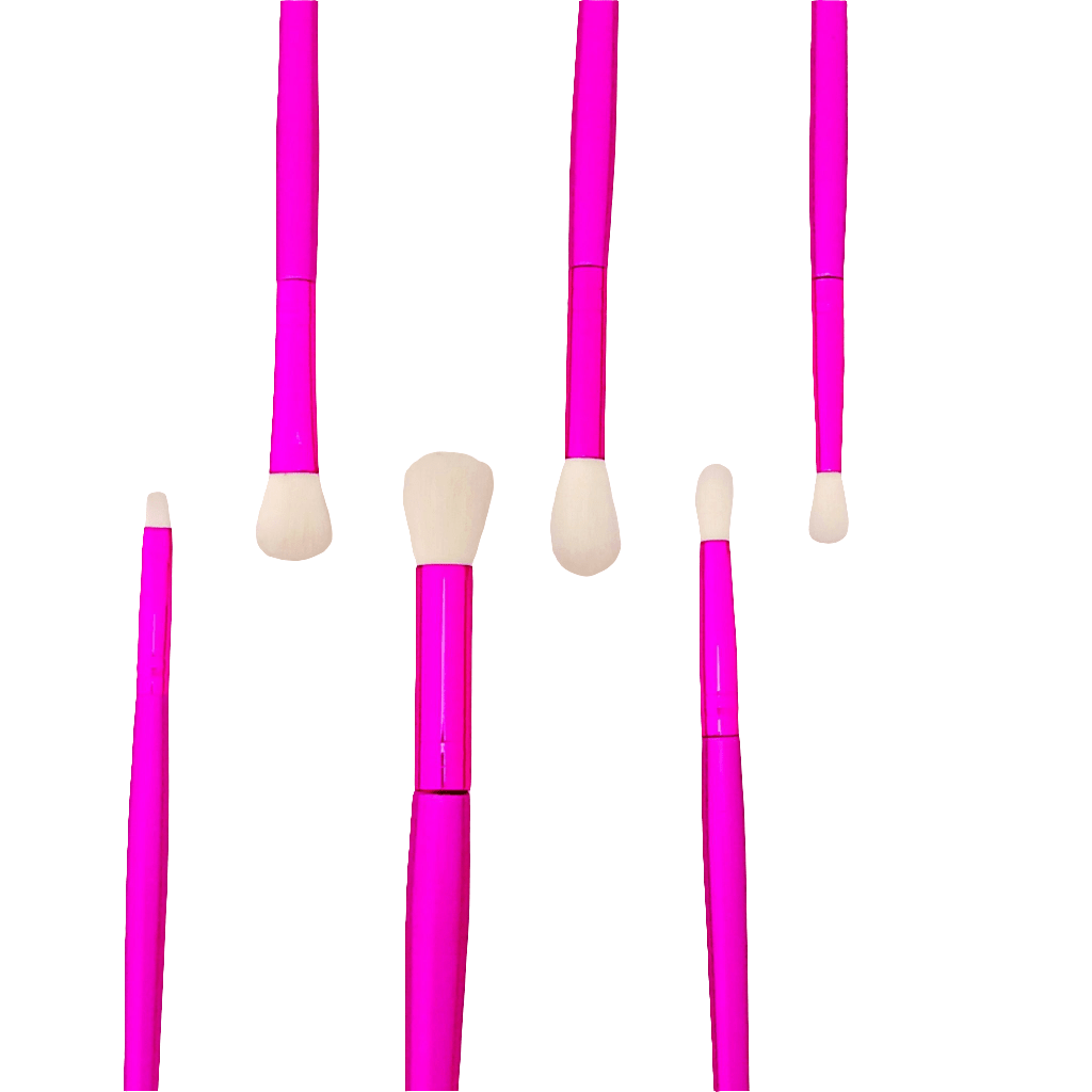 e.l.f. Flawless Makeup Brushes - Pink – Perfect Coverage & Seamless Blending - Lotshop.pk