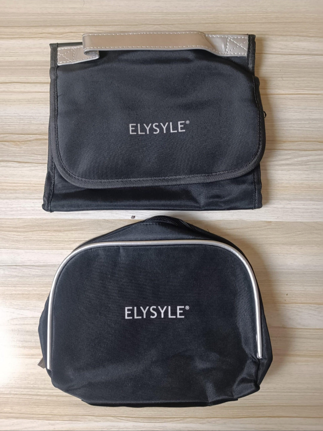 ELYSYLE 2 Pcs Cosmetics Makeup Bag/ Organizer Travel Makeup Pouch at Lotshop.pk