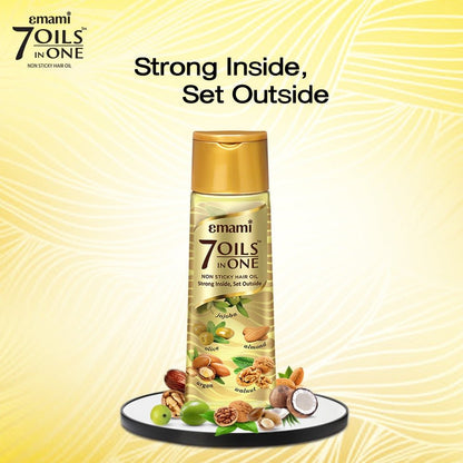 Emami 7 Oils in One Non - Sticky Hair Oil | Lotshop.pk - Lotshop.pk
