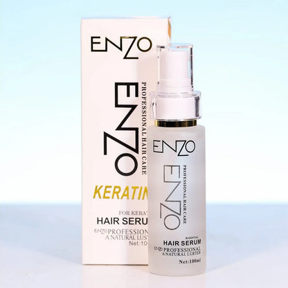 ENZO Keratin Hair Serum 100ml – Anti-Frizz Smoothing & Shine Serum Pakistan  