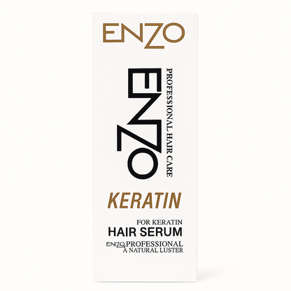 ENZO Keratin Hair Serum – Professional Hair Care & Shine with Vitamin B5 & Plant Oils | Lotshop.pk - Lotshop.pk