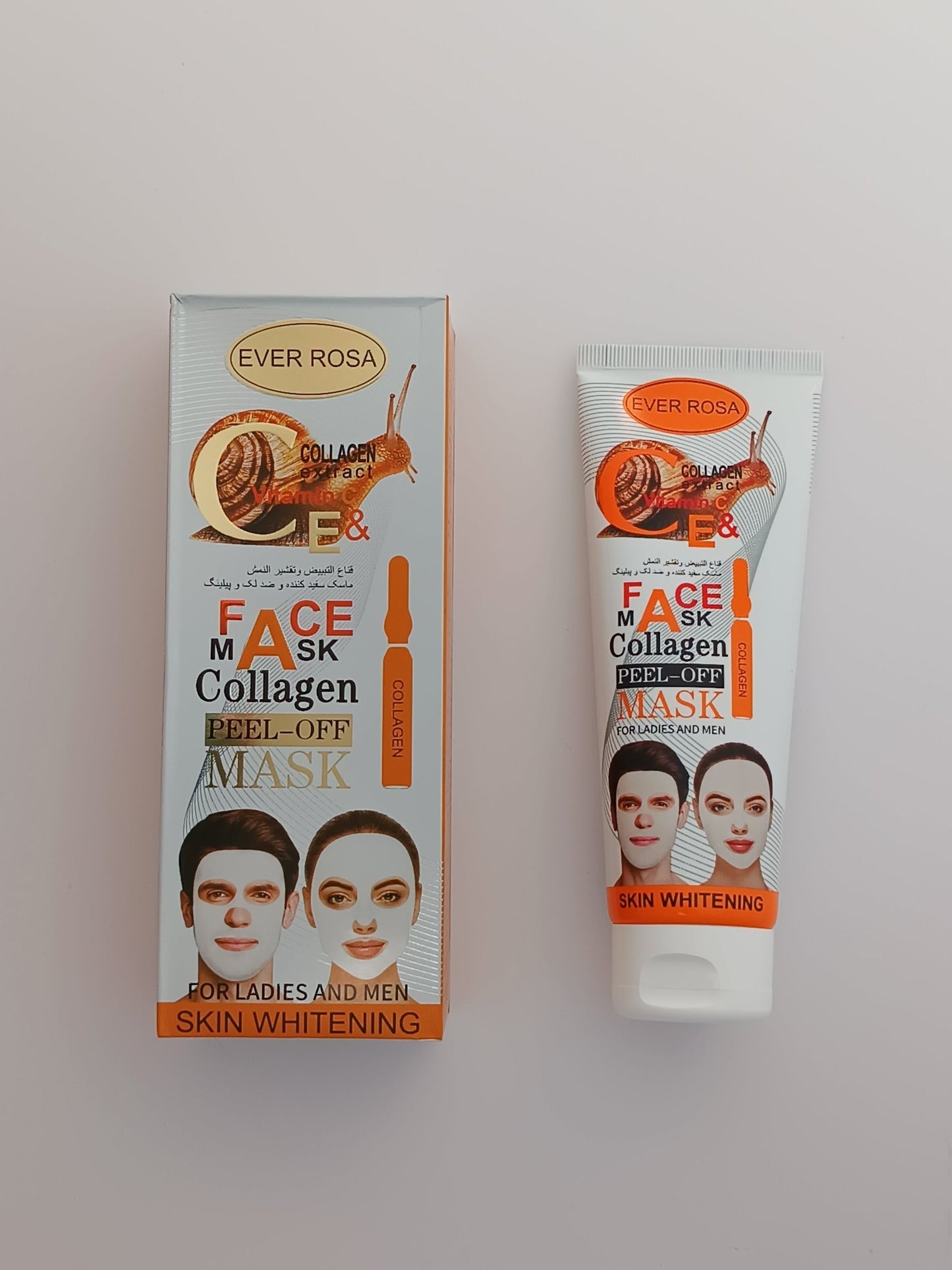 Ever Rosa Peel - Off Face Mask Collection – Skin Whitening & Deep Cleansing (150ml) - Lotshop.pk