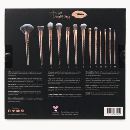 Flique 13 Piece Makeup Brush Set – Affordable Price in Pakistan