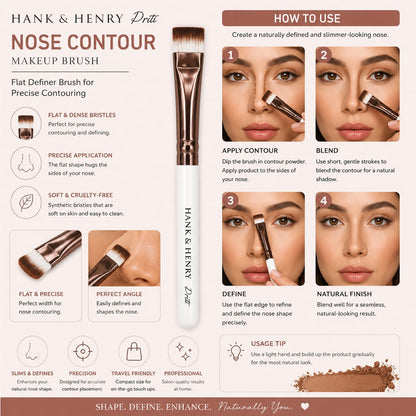 Hank & Henry Priti Nose Contour Makeup Brush – Best Price Online in Pakistan