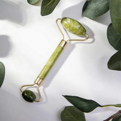 HiTric GW - 408 Green Quartz Facial Roller & Massager (Stone) – Revitalize Your Skin | Lotshop.pk - Lotshop.pk