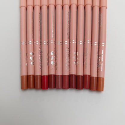 Huda Beauty 12 - Color Lip Liner Set – Waterproof, Long - Lasting & Highly Pigmented 🎨💄 - Lotshop.pk