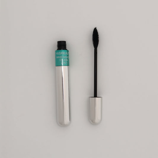 Huda Beauty 2 in 1 Waterproof Mascara – Dual - Brush Volume & Length - Lotshop.pk