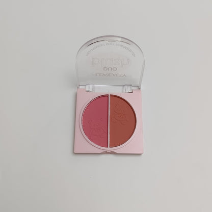 Huda Beauty Duo Blush – High Pigment, Long - Lasting & Soft Powder Finish - Lotshop.pk