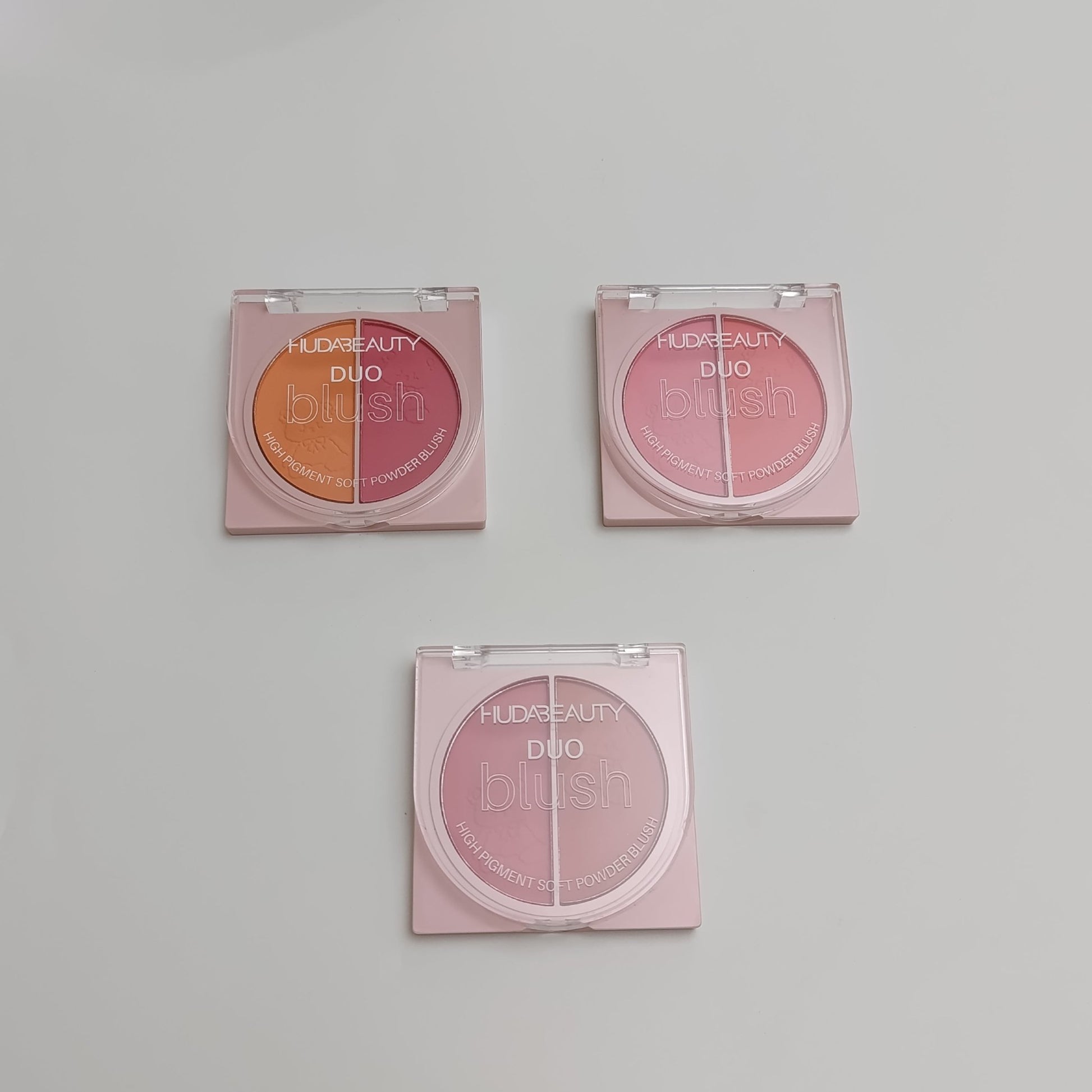 Huda Beauty Duo Blush – High Pigment, Long - Lasting & Soft Powder Finish - Lotshop.pk