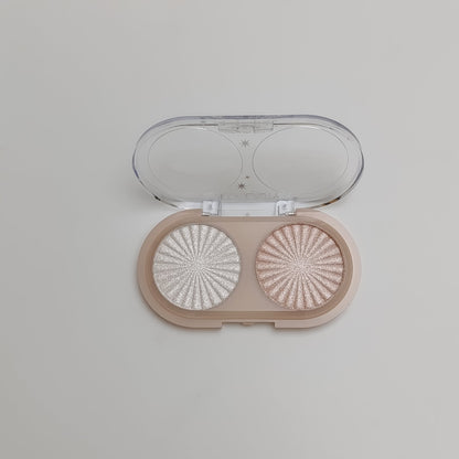 Huda Beauty Elegant Gold Highlighter Duo – Ultra Glow, Long - Lasting - Lotshop.pk