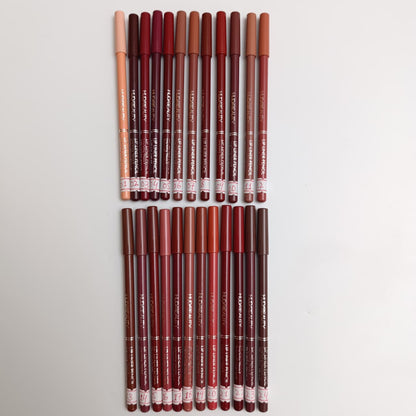 Huda Beauty Lip Liner Pencil – 24 Shades | Long - Lasting, Creamy & Highly Pigmented 💄✨ - Lotshop.pk