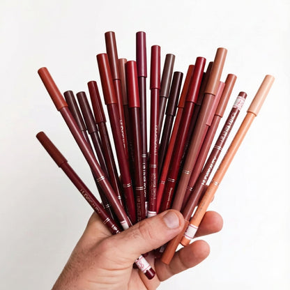 Huda Beauty Lip Liner Pencil – 24 Shades | Long - Lasting, Creamy & Highly Pigmented 💄✨ - Lotshop.pk