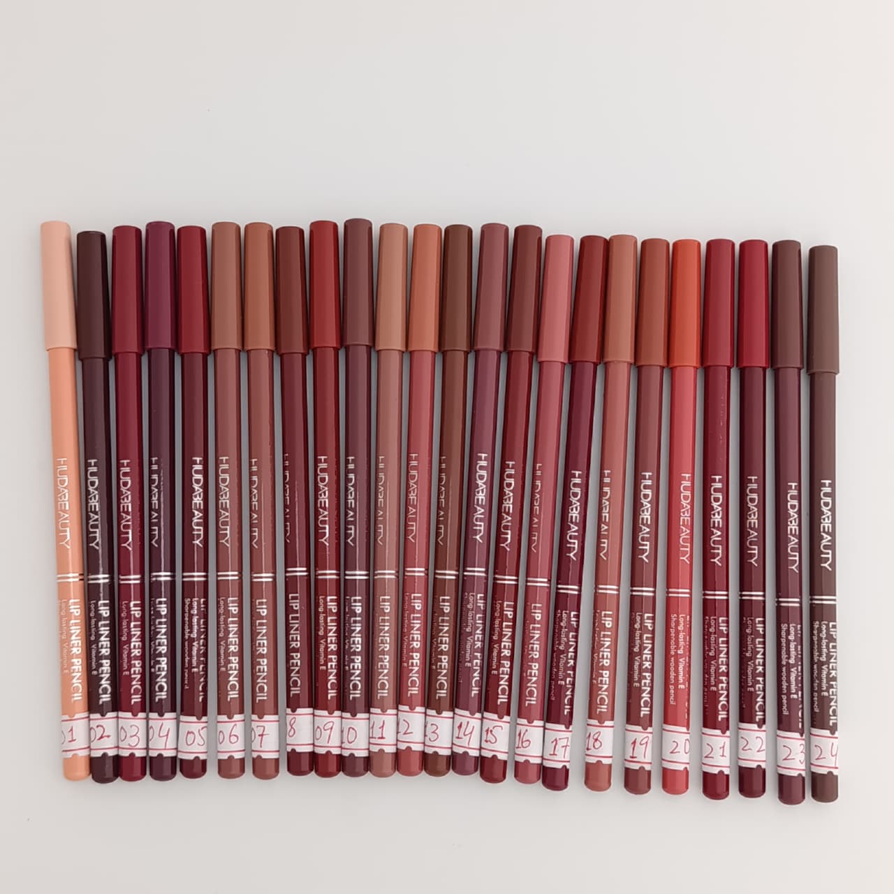 Huda Beauty Lip Liner Pencil – 24 Shades | Long - Lasting, Creamy & Highly Pigmented 💄✨ - Lotshop.pk
