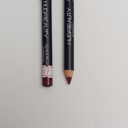 Huda Beauty Lipstick Pencil – Long - Lasting Precise Lip Liner (12 Shades) - Lotshop.pk