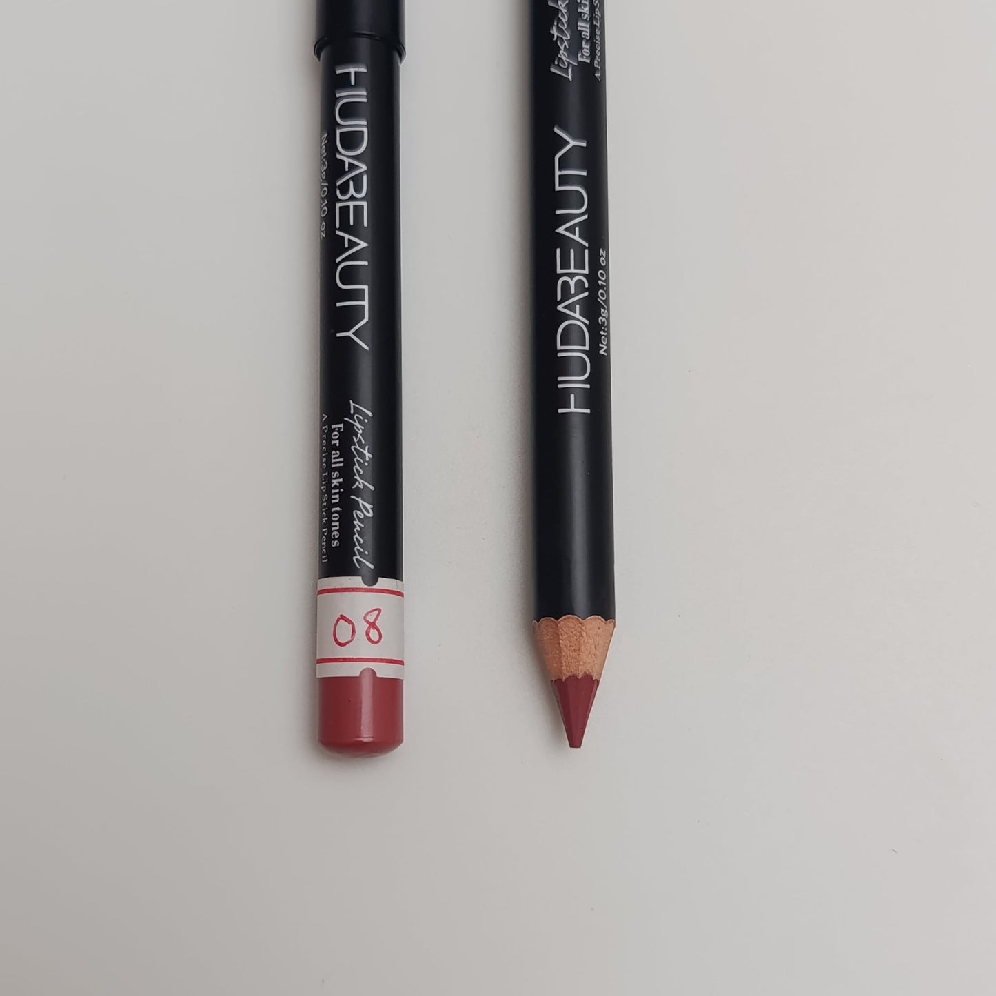 Huda Beauty Lipstick Pencil – Long - Lasting Precise Lip Liner (12 Shades) - Lotshop.pk