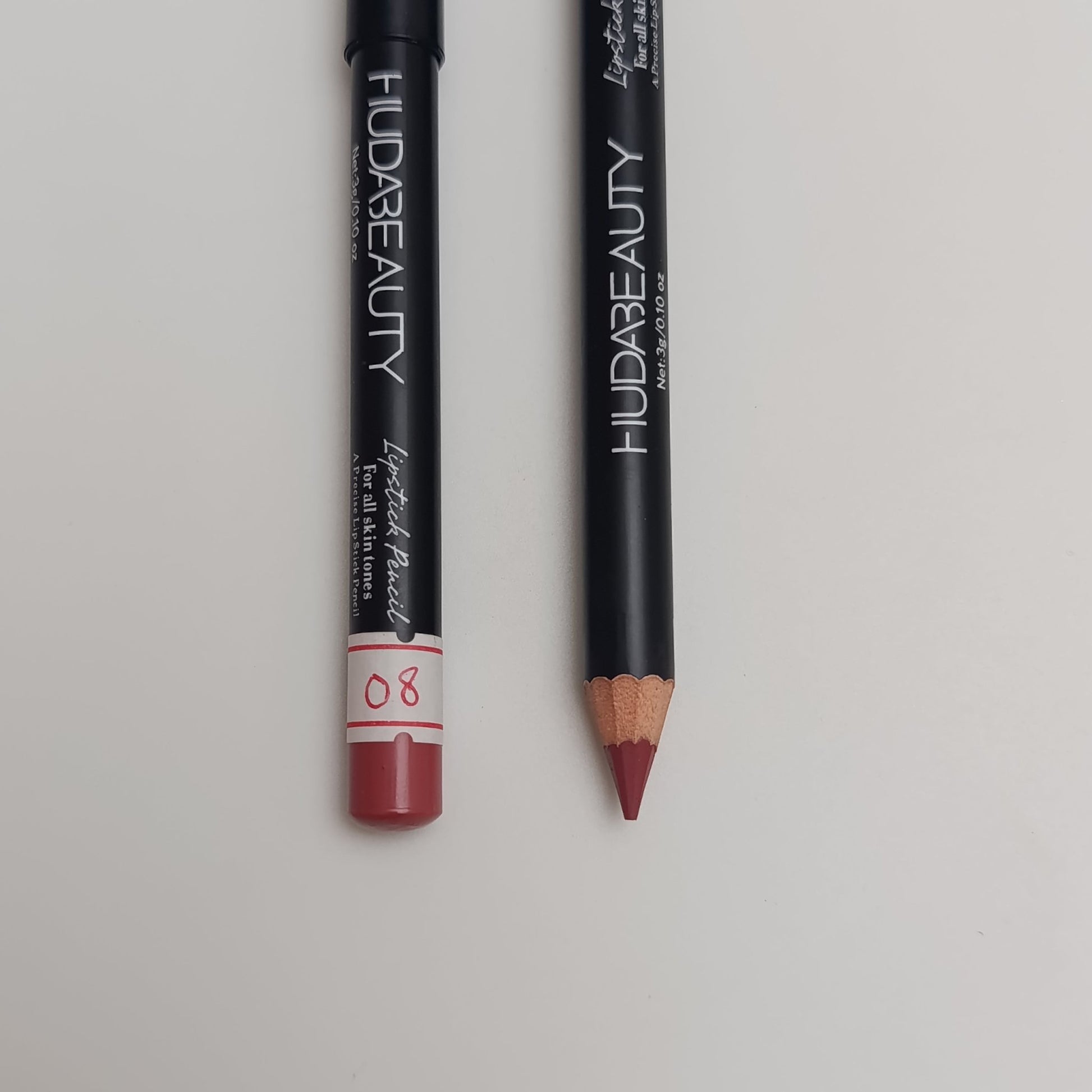 Huda Beauty Lipstick Pencil – Long - Lasting Precise Lip Liner (12 Shades) - Lotshop.pk