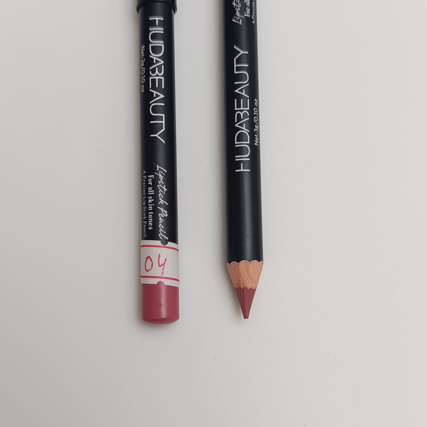 Huda Beauty Lipstick Pencil – Long - Lasting Precise Lip Liner (12 Shades) - Lotshop.pk