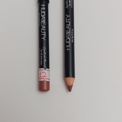 Huda Beauty Lipstick Pencil – Long - Lasting Precise Lip Liner (12 Shades) - Lotshop.pk