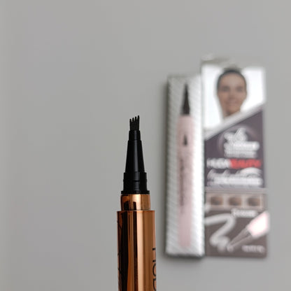Huda Beauty Liquid Eyebrow Pen – 36H Waterproof, Tattoo Effect & Natural Finish - Lotshop.pk