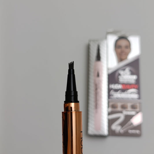 Huda Beauty Liquid Eyebrow Pen – 36H Waterproof, Tattoo Effect & Natural Finish - Lotshop.pk