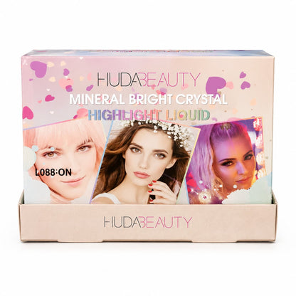 Huda Beauty Liquid Highlighter with 6 Radiant Crystal Shades Pakistan