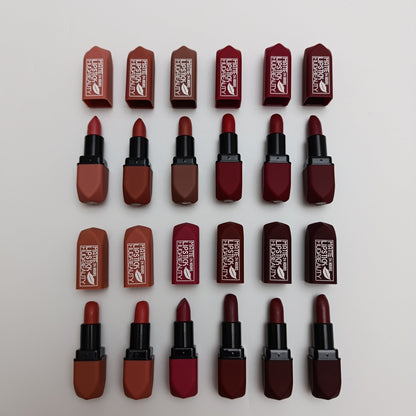 💄 Huda Beauty Matte Lipstick – 24 Hour Waterproof, Long Lasting & Bold Shades - Lotshop.pk