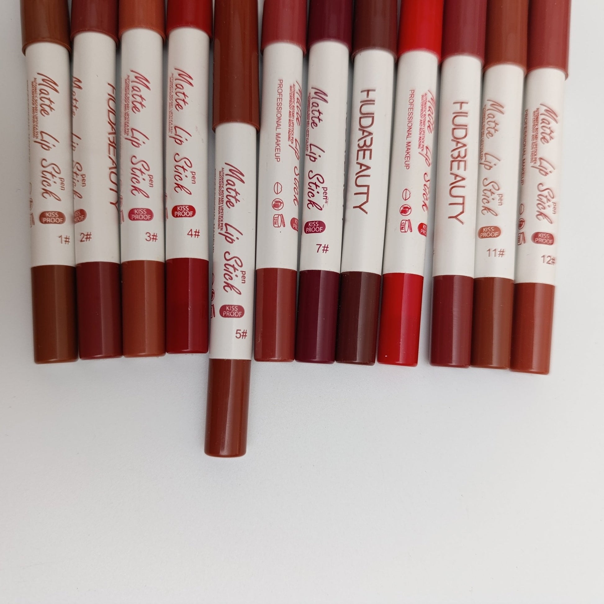 Huda Beauty Matte Lipstick Pen – Long Lasting & Smudge - Proof - 20004 - B - Lotshop.pk